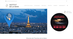 Desktop Screenshot of institutdelamain.com