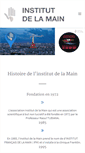Mobile Screenshot of institutdelamain.com